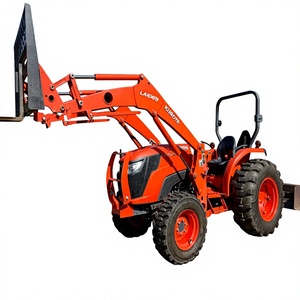 Para Tractor MX5200 50HP 4WD con Cargador LA854, Cucharón 4 en 1 y Enganche Rápido para Uso Agrícola - Product Image 1