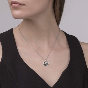 Isunni para siempre en <span class=keywords><strong>mi</strong></span> corazón Mini duelo las cenizas colgante S925 de plata esterlina urna Collar para mascotas - Product Image 6