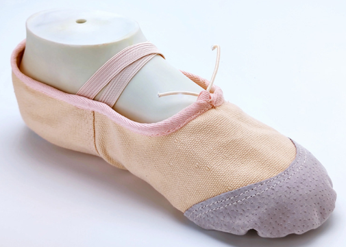 Nude pink with leather