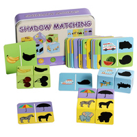 Juego de Bloques de Construcción de Madera Youkebei, Rompecabezas Educativo con Patrones de Animales para Niños (4-6 Años)