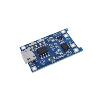 USB 5V 1A 18650 Lithium-Batterie-Ladeplatine Lademodul mit Doppelfunktionen TP4056