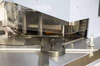 Machine à découper les coins métalliques à angle fixe automatique hydraulique DP-Q28Y Durmapress, épaisseur 6 mm, avec coupe à 120/90 degrés, 380V/220V