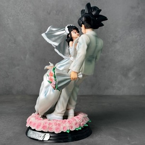 Figurine 3D en PVC GK Goku Scène de Mariage DBZ, Nouveau Modèle de Jouet de Dessin Animé, Décoration 30cm - Product Image 4