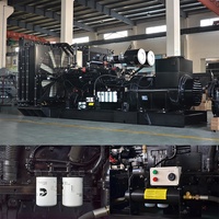 Générateur diesel Cummins 1100KW 1375KVA triphasé refroidi par eau 50HZ, centrale électrique à prix avantageux