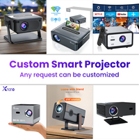 Xnano Prix Usine Recrutement Distributeurs Mondiaux Projecteur Intelligent 8K X1 Android LCD Full HD 1080P Vente en Gros Usine
