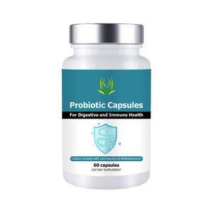 Cápsulas Probióticas de Marca Propia, Mejoran la Digestión, la Salud Inmunológica, Complejo de Cultivos Lactobacillus Bifidobacterium, Suplemento Dietético - Product Image 1