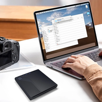 Lecteur duplicateur de disque USB 3.0 Type C compatible avec Windows Mac OS lecteur graveur de CD DVD externe pour ordinateur portable de bureau