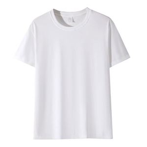 T-shirt personnalisé en usine avec graphisme, col rond, tissu respirant conçu pour une sensation douce et un confort durable - Product Image 1