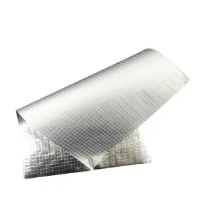 Heat-resistant aluminum foil insulation coil 5*5 mesh fiberglass insulation thin roof reflective insulation thermal