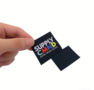 Étiquettes de lavage personnalisées directes d'usine, écologiques, en <span class=keywords><strong>coton</strong></span> biologique, imprimées, pour vêtements - Product Image 5