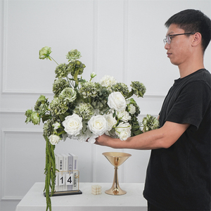 Wedding Event Decoration <b>Table</b> Centerpieces Artificial Flower Ball Wedding Decorations Supplies - Product Image 1