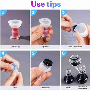 Timesrui uluslararası 3D satranç kristal epoksi döküm kalıpları için dama kurulu ile satranç seti silikon reçine kalıp satranç yapma - Product Image 4