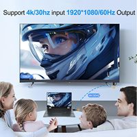 Extensor Inalámbrico Mini HD SYONG de 150 m con Interfaz Multimedia HD, Antenas Integradas Potentes, 1080P, Alimentado por USB C
