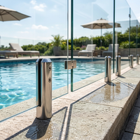 ALD Perceuse à noyau rond en acier inoxydable 2205 pour balustrade de balcon de 12mm, balustrade, piscine, escalier, terrasse, plancher, garde-corps
