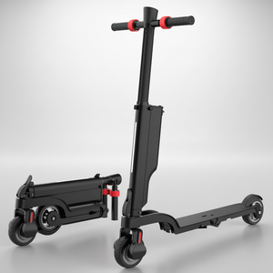 สกู๊ตเตอร์ไฟฟ้าแบตเตอรี่ถอดได้ HX X6, ระบบพับได้ 4 ขั้นตอน, ความเร็ว 25 กม./ชม., ระบบเสียงบลูทูธ - Product Image 2