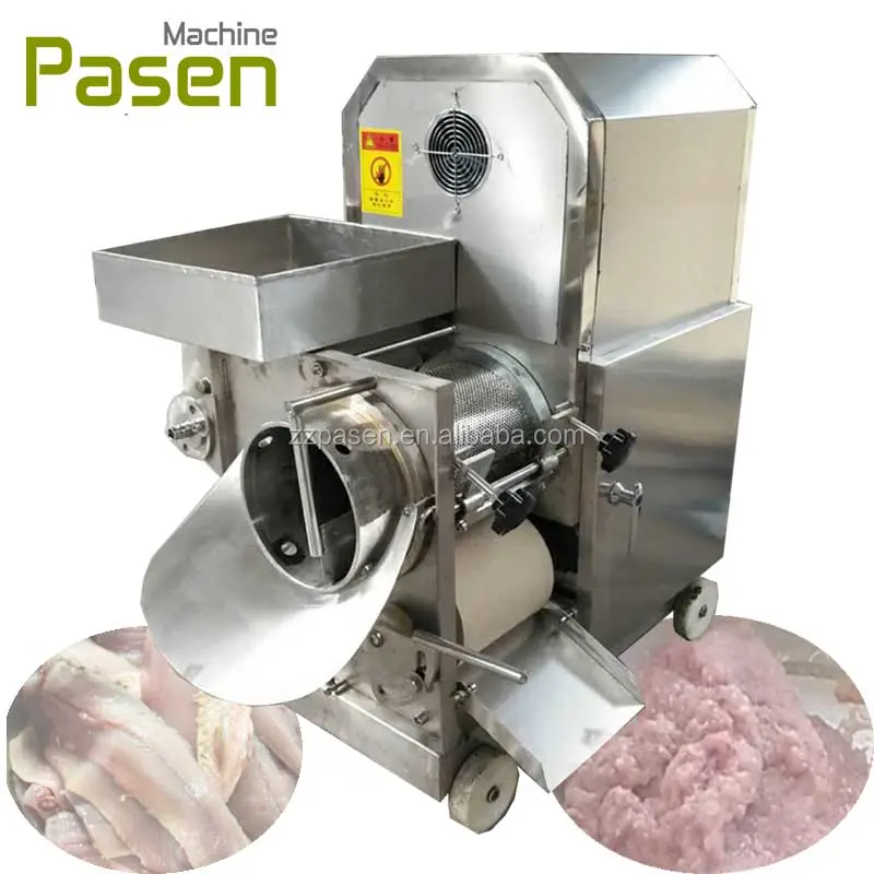 Fish meat deboning machine fish grinding machine fish meat bone separator separating machine