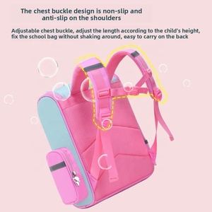 <span class=keywords><strong>Mochila</strong></span> Escolar para Estudiantes de <span class=keywords><strong>Primaria</strong></span> de 1.º a 6.º Grado, Linda Impresión de Dibujos Animados con Logotipo, Gran Capacidad, Doble Correa para Hombro, Ligera - Product Image 5