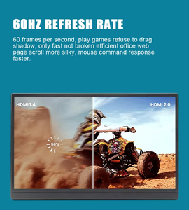 Écran triple portable multifonction abordable, double écran 14 pouces, type C, deux écrans d'ordinateur portable, extension pour ordinateur portable professionnel - Product Image 4