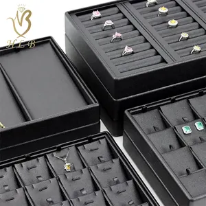 Special Material Stackable Jewelry Tray Display Jewellery Ring Earrings Jewelry Packaging Display