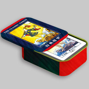 Classique pour Waite Tarot Deck Véritable <span class=keywords><strong>carte</strong></span> à jouer complète pour ensemble pour débutants pour la lecture de cartes de Tarot Divination faite de qualité - Product Image 4