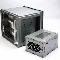 Boîtier en aluminium en acier inoxydable personnalisé Boîtiers électroniques et d'instruments personnalisés Boîtier d'amplificateur Châssis en aluminium