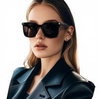 2026 New Smart Glasses Polarized Sunglasses for Drivers GPS Navigation Audio Eyewear Lightweight Comfort Gift GS01