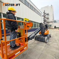 Plataforma Elevadora Articulada de Servicio Pesado de 32m y 40m, Impulsada por Diésel, Autopropulsada, con Capacidad de 480 kg