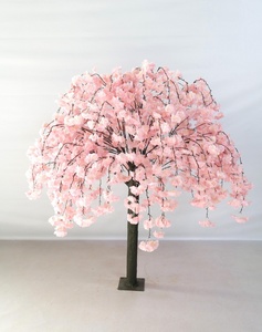 Arbre floral artificiel grand format avec <span class=keywords><strong>cerisier</strong></span>, lumières décoratives, idéal pour centres de table – Vente en gros à prix abordable - Product Image 3
