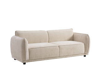 Juego de Sofás Modulares Convertibles de 3 Plazas, Tapizados en Bouclé, para Sala de Estar, Dormitorios, Apartamentos, Oficinas y Hoteles - Product Image 1