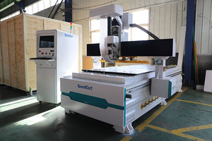 Goodcut 2025 mới nóng bán <span class=keywords><strong>1325</strong></span> ATC <span class=keywords><strong>CNC</strong></span> <span class=keywords><strong>Router</strong></span> máy với công cụ tuyến tính Changer 9KW ATC trục chính - Product Image 4