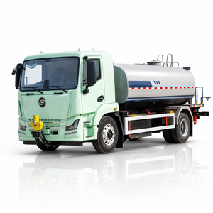 Camión Cisterna Eléctrico de 18T con Tanque de Agua de 13.8CBM y Cañón de Agua de 30-35m para Limpieza de Carreteras Municipales - Product Image 1
