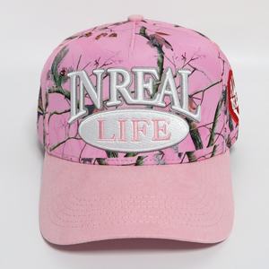 بيع بالجملة مصنعي القبعات شعار مطرز ورقة التمويه نغمتين تكتيكات الصيد في الهواء الطلق الفتيات الوردي كامو قبعات البيسبول - Product Image 3