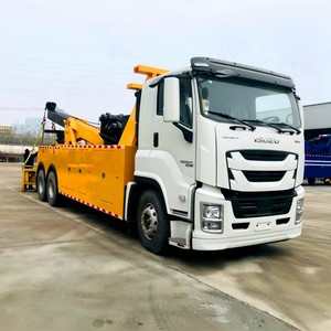 Listo para Enviar: Camión Grúa ISUZU FTR 6x4 de 30 Toneladas con Pluma Integrada y Elevador de Ruedas - Precio Directo de Fábrica - Product Image 2