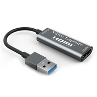 Dispositivo de captura de vídeo usb a HDMI, 1080P, 60HZ, para captura de vídeo OBS