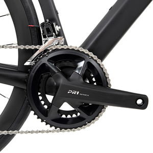 Vélo <span class=keywords><strong>de</strong></span> <span class=keywords><strong>route</strong></span> en <span class=keywords><strong>carbone</strong></span> CYCLONE avec composants <span class=keywords><strong>de</strong></span> vitesse 105/R7120-2*12 roues en aluminium frein à disque hydraulique vélo <span class=keywords><strong>de</strong></span> course sur <span class=keywords><strong>route</strong></span> - Product Image 4