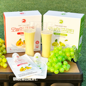 Korean Peach <b>Protein</b> Shake Powder with WPI High <b>Protein</b> Healthy Meal Replacement Breakfast Drink - Product Image 3