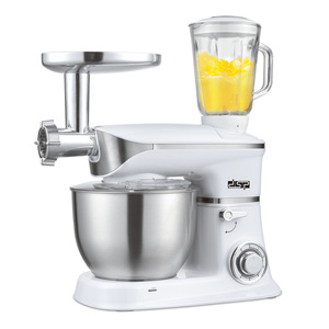 Procesador de Alimentos Dsp de 1500W, Acero Inoxidable, 6 Velocidades, Mezcla, Amasa, Moliene, Picadora, Trituradora, Multifunción, Electrodoméstico de Cocina - Product Image 5