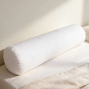 Coussin cylindrique rond de 2 à 4 cm avec garnissage <span class=keywords><strong>en</strong></span> duvet de <span class=keywords><strong>plumes</strong></span>, pour le soutien du cou, idéal pour la maison et le bureau - Product Image 4