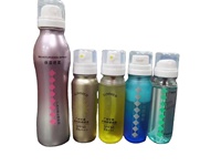 Fabrication personnalisée en plastique PET aérosol pour aérosols de parfum aérosols déodorants
