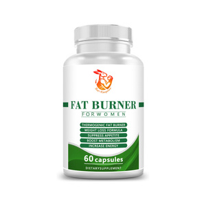 Cápsulas Quemagrasas Herbales Naturales al por Mayor de Fábrica con Cetonas de Frambuesa, Fórmula Patentada, Cápsulas Dietéticas para Aliviar la Hinchazón - Product Image 1