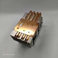 Projecteur haute Performance dissipateur de chaleur aileron de refroidissement LED COB DMD puce Module de Dissipation thermique avec 4 caloducs pour Laser DLP 3LCD