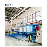 Machine de moulage de blocs de mousse de polystyrène EPS entièrement automatique BES avec système de vide pour blocs d'isolation de construction