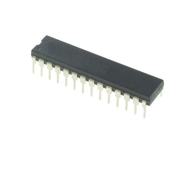 electronic component ATMEGA328P-PU 8-bit Microcontrollers - MCU 32KB In-system Flash 20MHz 1.8V-5.5V