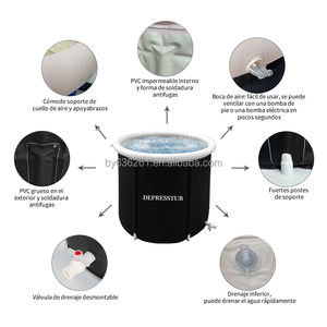 Baignoire pliable Support personnalisation baignoire <span class=keywords><strong>gonflable</strong></span> bain de glace en plastique pour adulte <span class=keywords><strong>spa</strong></span> portable extérieur - Product Image 6