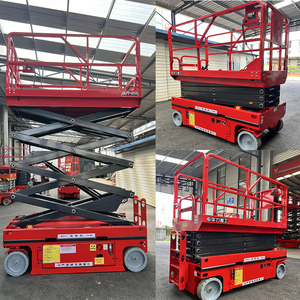 4m 8m 16m Akülü Mobil Elektrikli Hidrolik Kendinden Tahrikli Makaslı Platform - Product Image 2