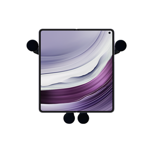 Soporte de Ventilación Universal de Fibra de Carbono 3K y Aluminio Aeronáutico, Estable y Antideslizante para Teléfonos Plegables, Negro - Product Image 1