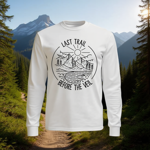 Camiseta de manga larga Last Trail Before The Veil para senderismo, actividades al aire libre y aventuras - Product Image 3