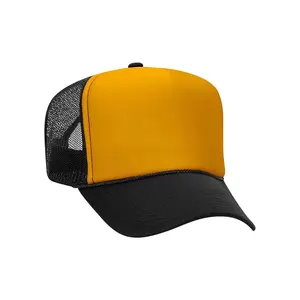 Nouveau camionneur chapeau imprimer 5 panneau brodé de haute qualité avec Logo personnalisé Gorras marque Sport réglable chapeau adulte casquette pour hommes