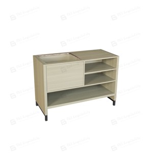Ensemble de chambre à coucher moderne en bois Sunzoom avec panneaux en placage MDF, tailles de lit King/Queen/Twin, mobilier commercial - Product Image 5