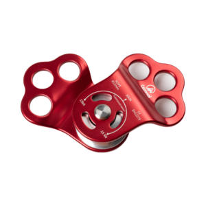 Certification CE Poulie d'attelage d'escalade à triple attachement Poulie d'escalade à poulie simple à trois trous Escalade extérieure haute résistance - Product Image 5